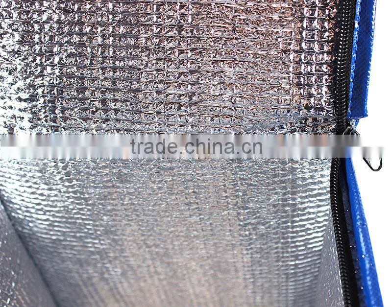 Promotion new design non-woven insulated cooler bag, lunch cooler bag wholesale