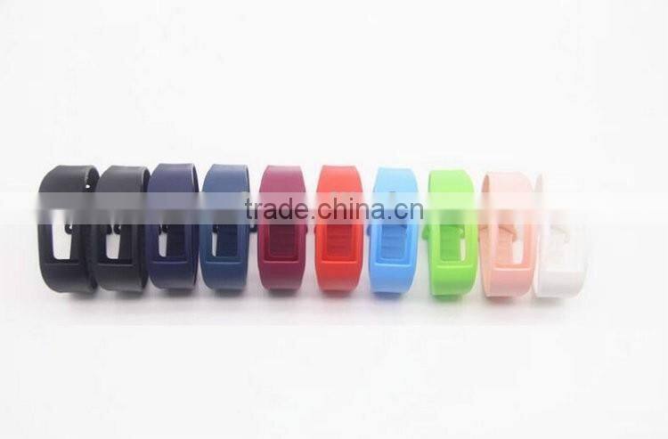 Soft Rubber Silicone Watch Strap Wrist Band For Samsung Gear Fit2 Fit 2 Smart Band