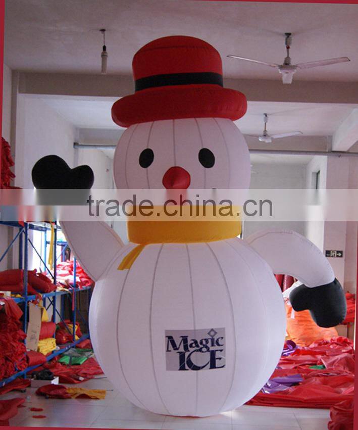 2015 factory sale directly cheap Christmas decoration inflatable snowman