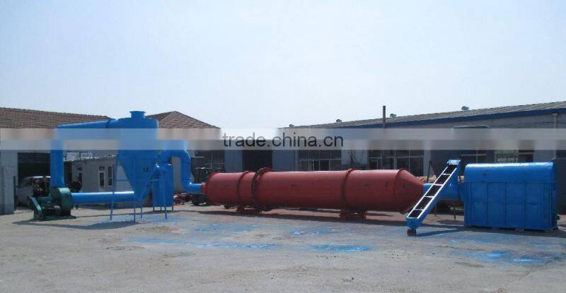 Simple Operation Automatic Control With Adaptable Programming Wood Pellet and Concrete Rotary Dryer Supplier