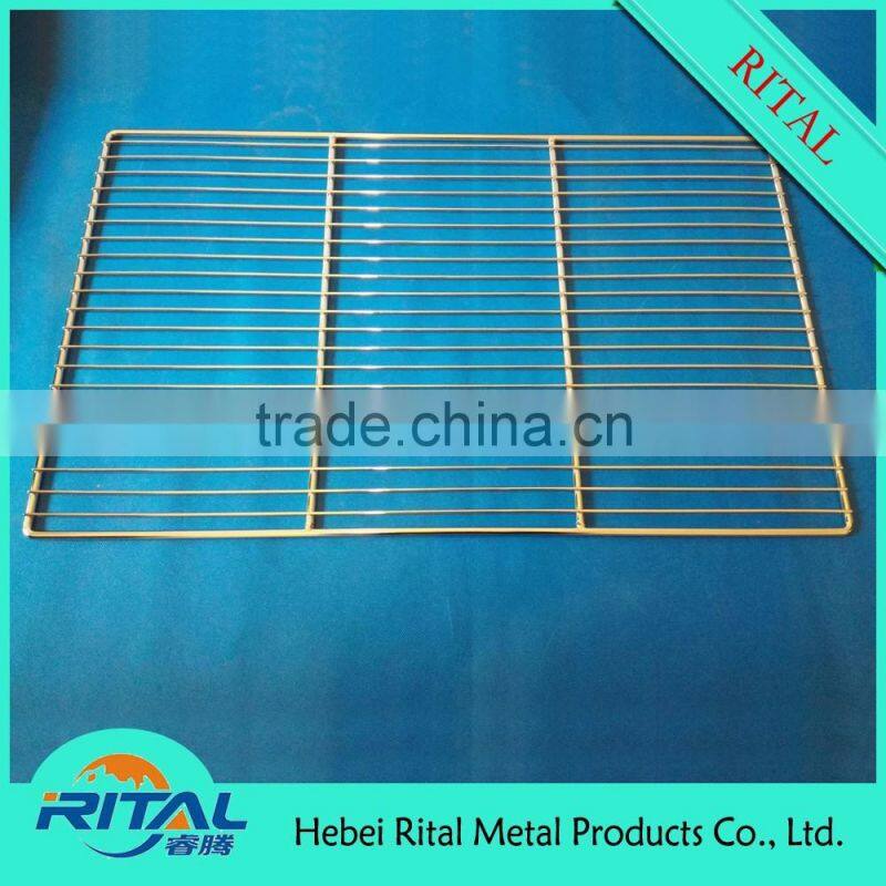 304 Stainless Steel Crimped BBQ Mesh Grill Barbecue Wire Mesh Net