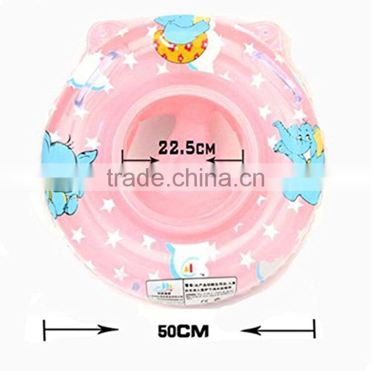 cute inflatable baby float seat ring Water Sport Swimming Rings For baby
