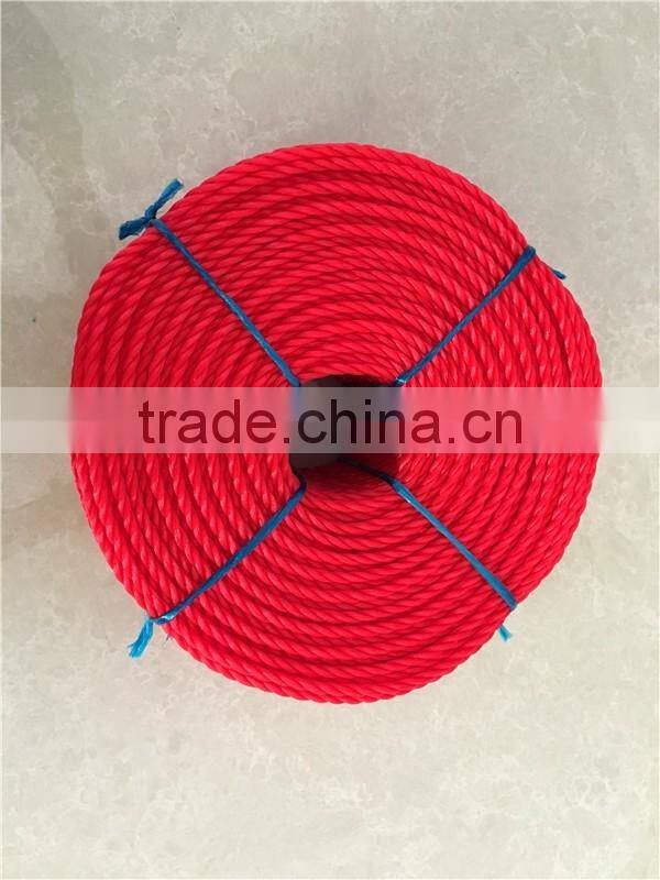 Good Quality PE/PP 3/4 Strands Polyethylene Rope