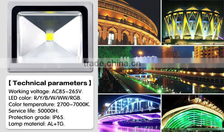 indoor outdoor lighting led flood light with display applications led flood lightig