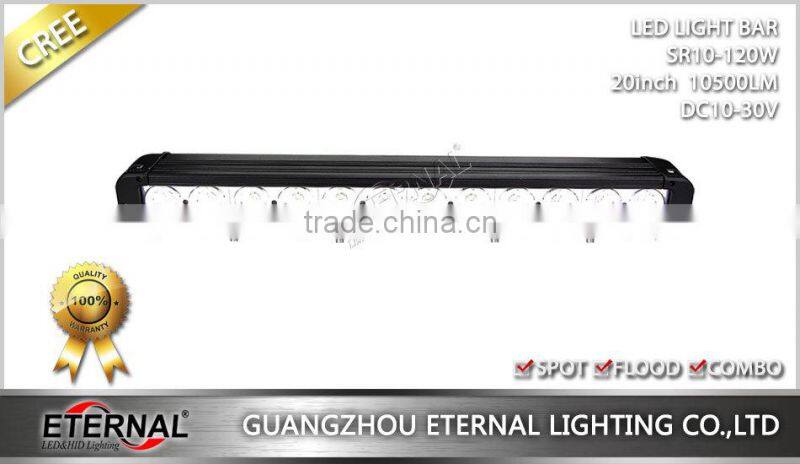 120W 20" led offroad light bar 4x4 truck trailer tractor equipments automotive police car led roof light bar