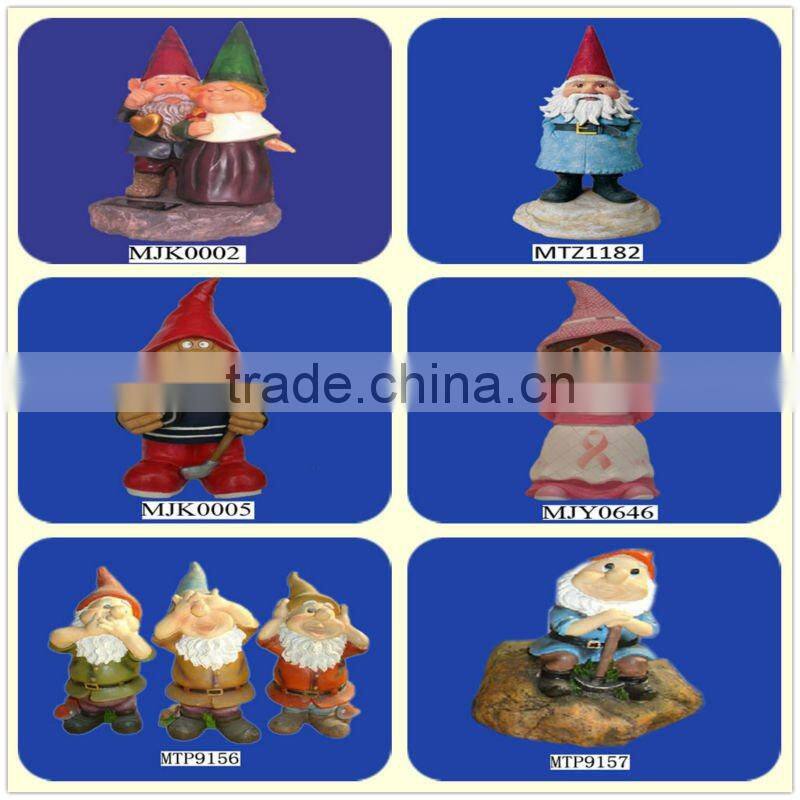 Wholesale High Quality Evil Resin Garden Gnome