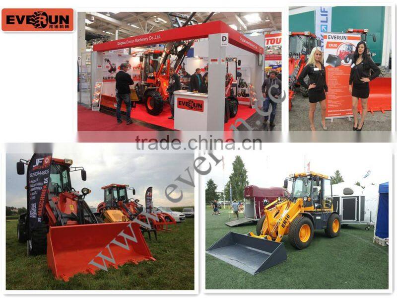 Everun Zl08 Er08 Mini Wheel Loader with CE