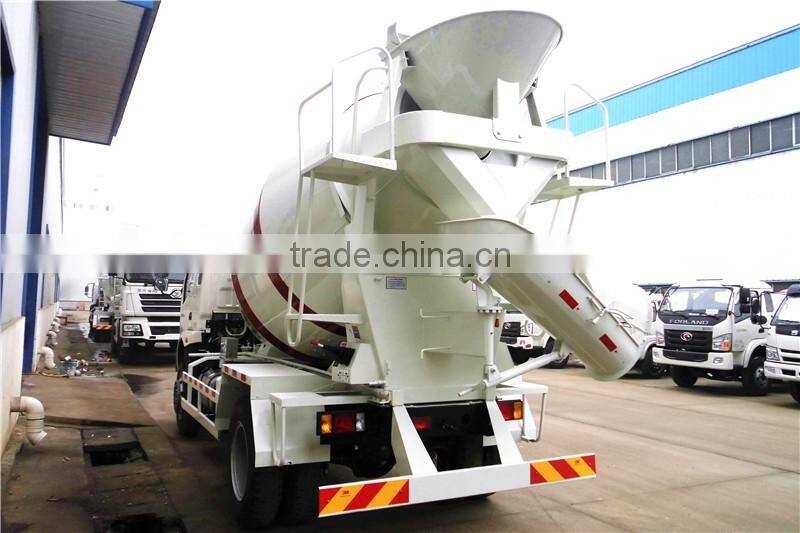 Made in china small right hand drive 3m3 concrete mixer truck
