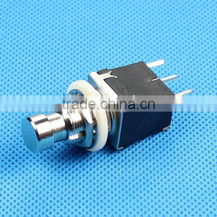SPDT stomp foot switch with PCB terminals