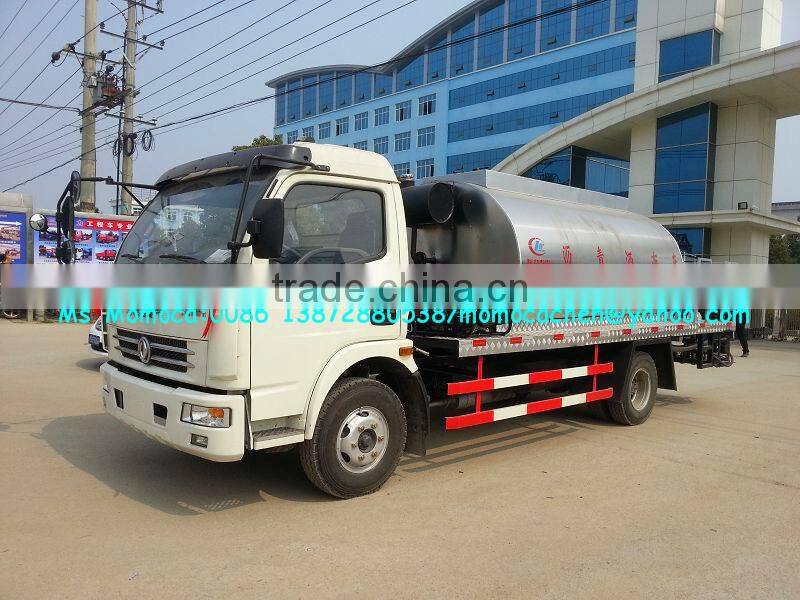 6 wheelers asphalt distributor truck,asphalt spray truck,bitumen spraying truck