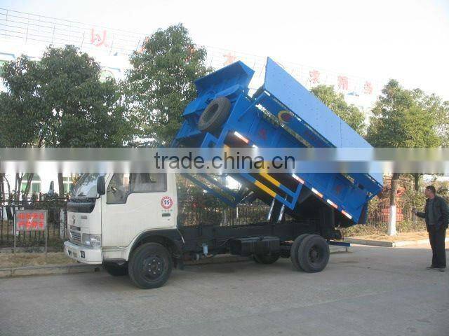 dongfeng small self loading dump truck