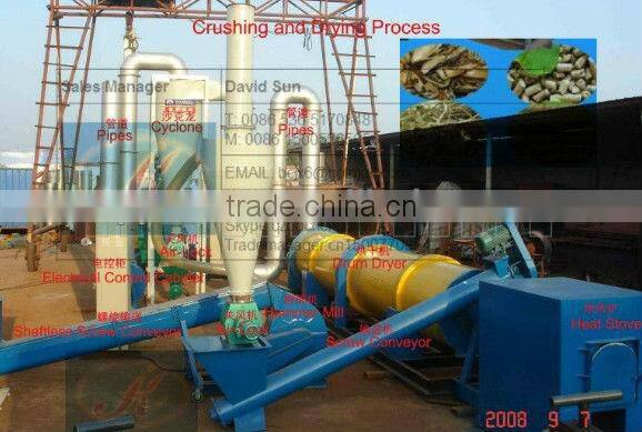 XJ560 1.5T Bagasse Pellet Making Machine/Wood Pellet Production line