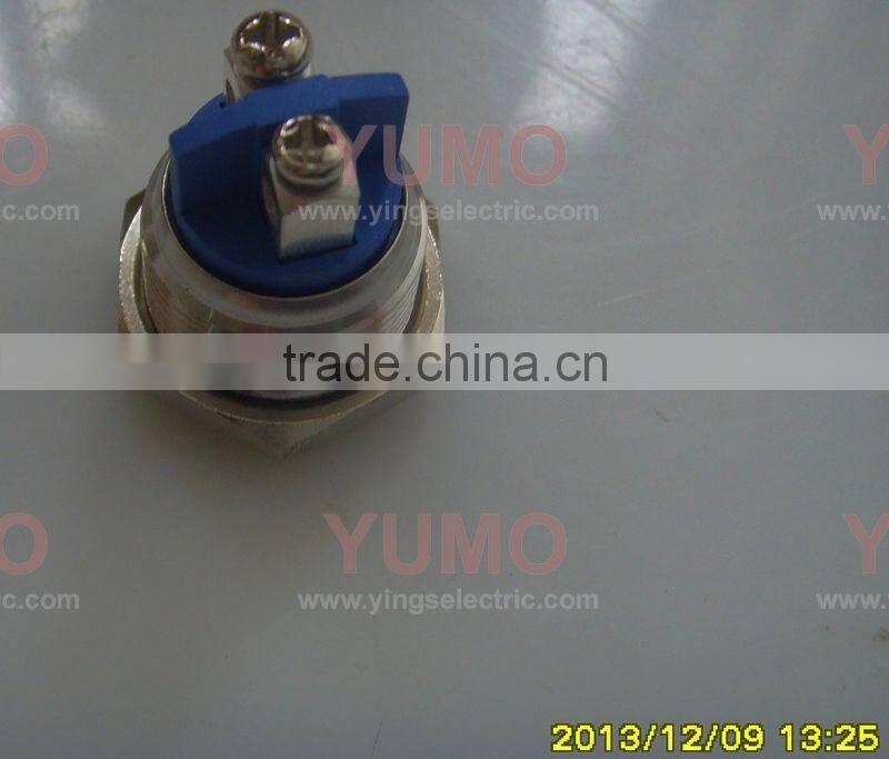 Anti vandal metal pushbutton switch JS16F-10 S