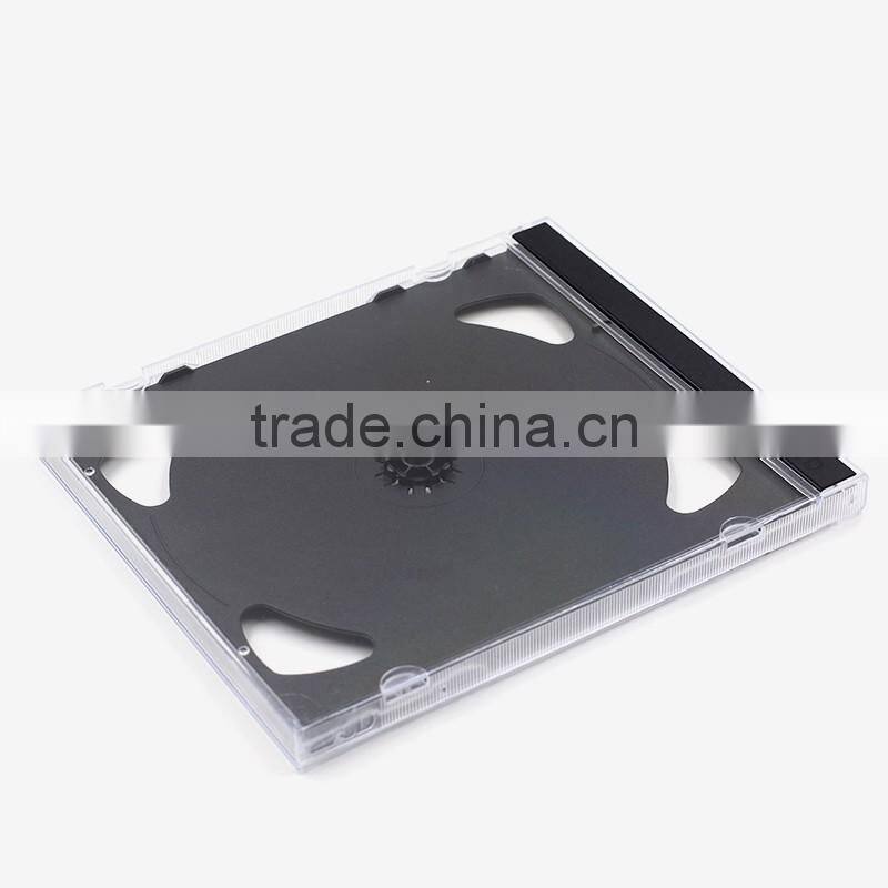 Wholesale dvd Case Manufacturer 10.4mm Clear CD DVD Case