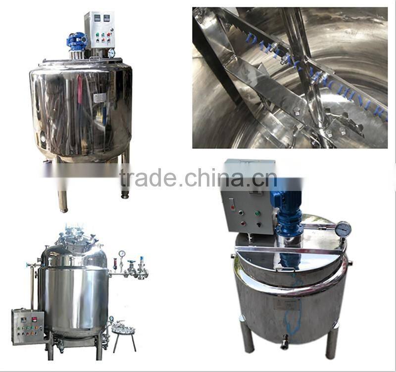 500L-3000l SS.304 Sugar dissolving tank