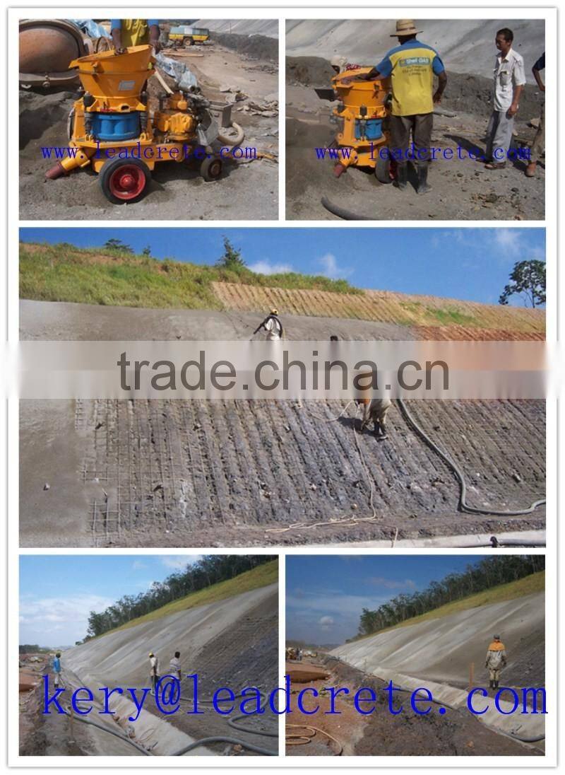 Premium Grade LZ-9D dry mix concrete spray shotcrete machine with ISO and CE