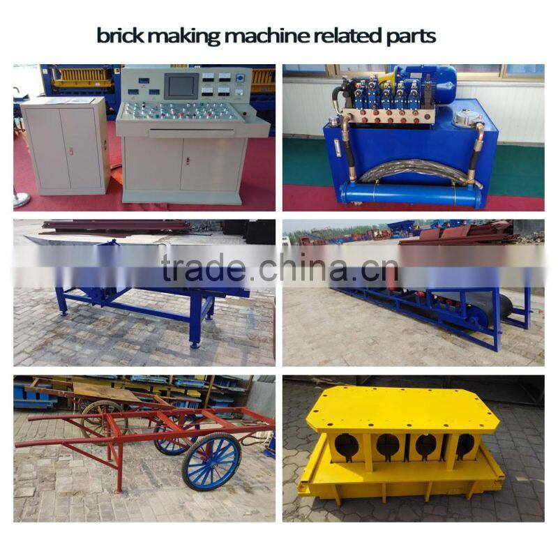 QT5-15 Fully Automatic Block Making Production Line Interlocking Cement Block Making Machine