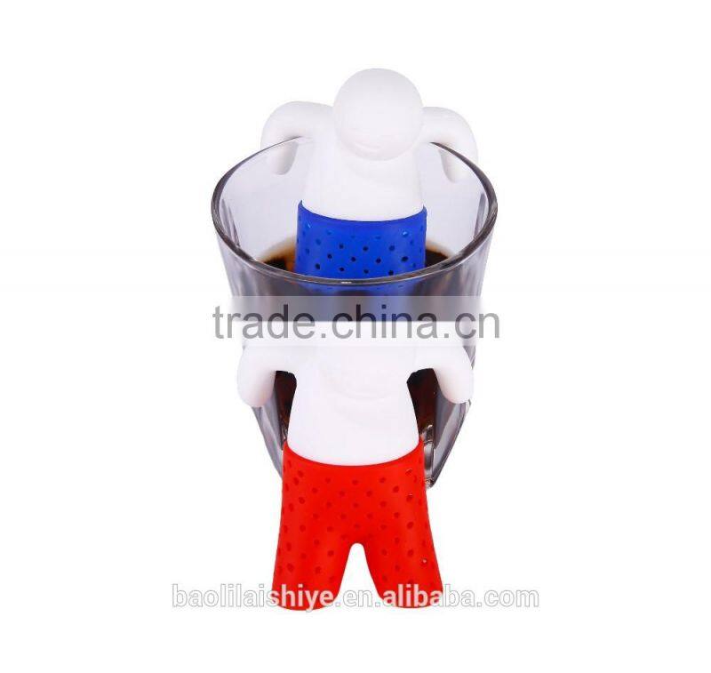 Mr.tea non-toxic BPA free silicone tea infuser