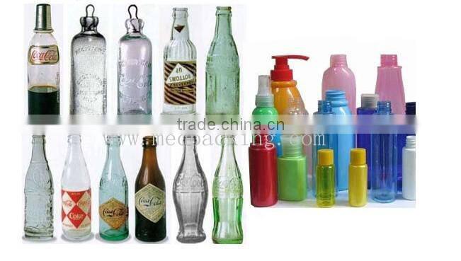 High-speed horizontal round bottle labeling machine with date coding