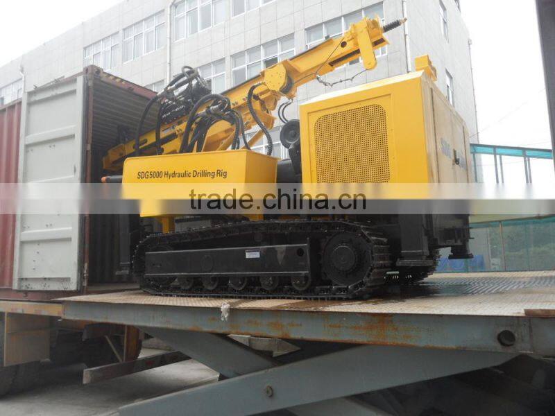hydraulic auger spiral pile drilling machine SLY580