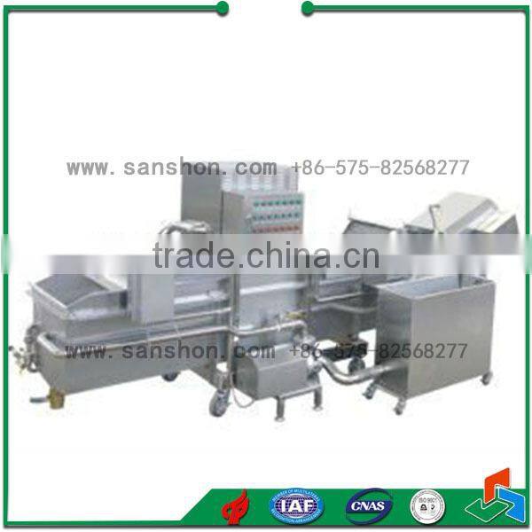 industrial bubble washing machine for vegetables and fruits