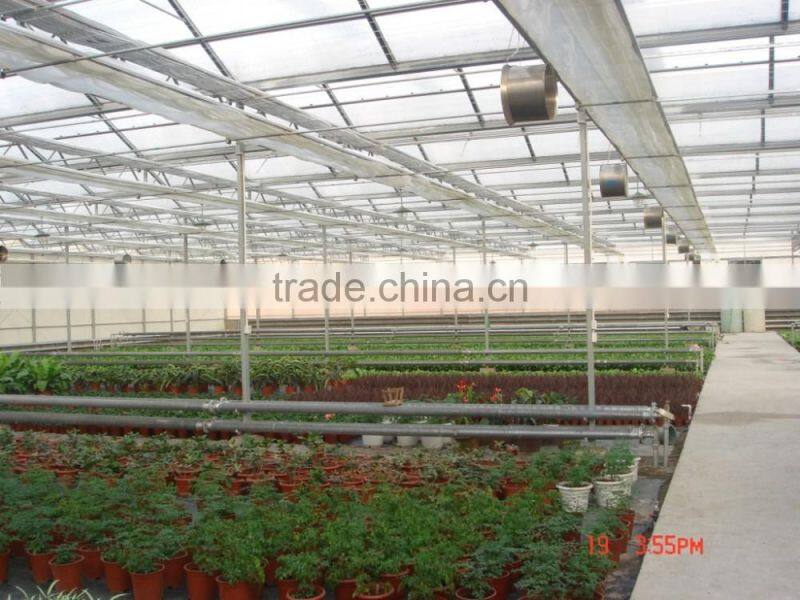 PC board ecological circular arch greenhouse