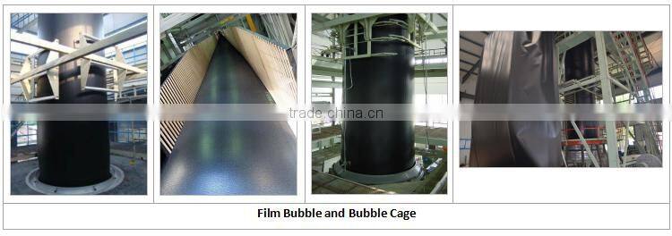 Hdpe textured geomembranes blown film extrusion machine