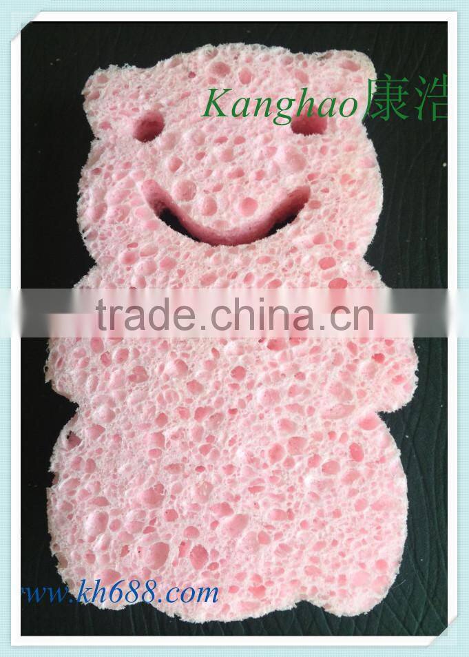 Baby bathing Natural Cellulose Sponge,compressed cellulose sponge, Cellulose cleaning sponge