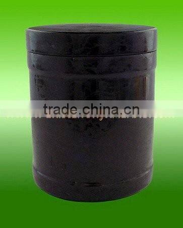 interesting promotional JET BLACK MARBLE URNS