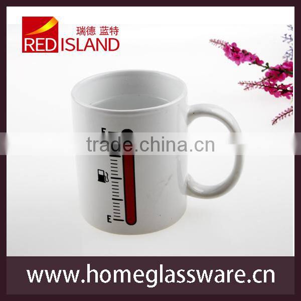 Thermometer Color Heat Sensitive Changing Mug Ceramics Cup