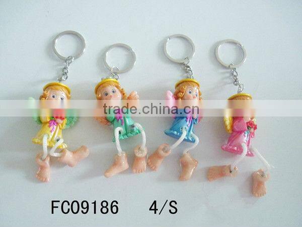 Resin cute customizd key chain