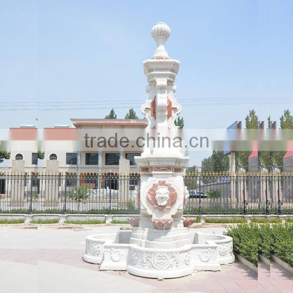 Tall pagoda stone water fountain hot sale