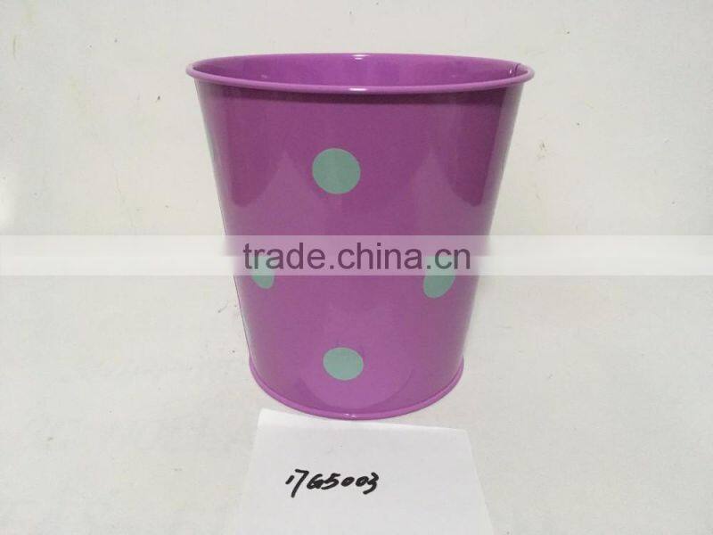 china best sellers home garden colorful iron metal hanging plant flower pot and metal planters