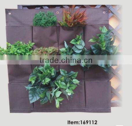 Pockets Vertical Garden non woven waterproof wall hanging Grow Bag