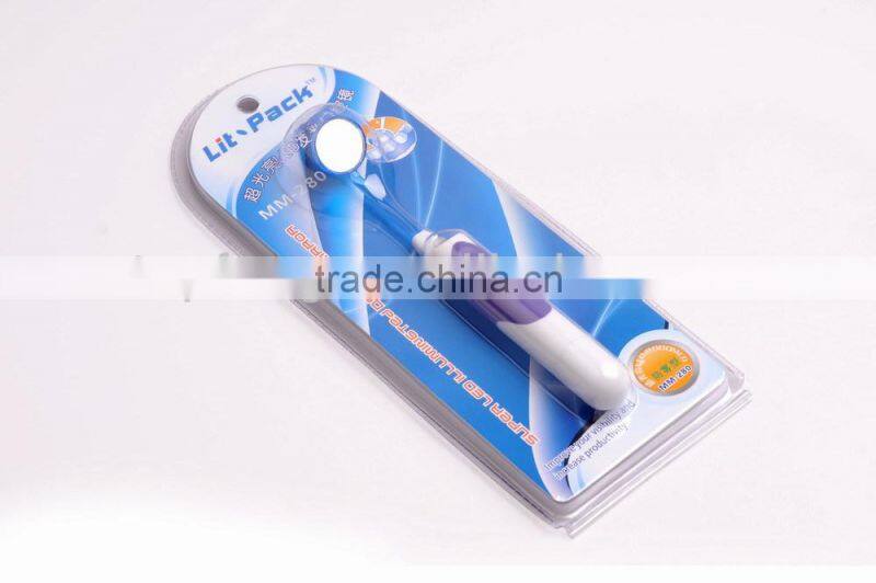 Super led dental mirror , Super Bright LED lighted Dental Mirror with Anti-ski handle