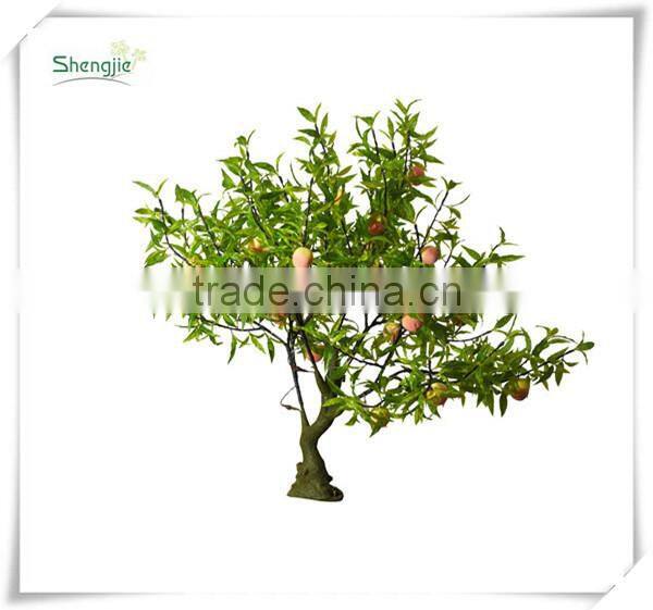 Outdoor artificial trees with lights