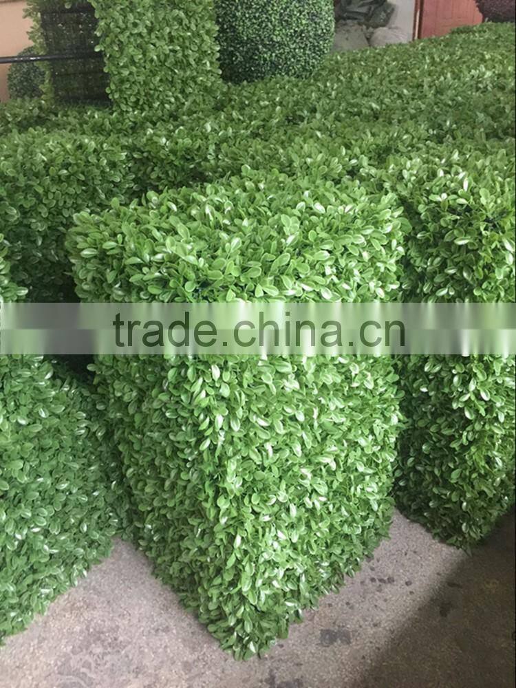 New Fake Artificial Boxwood Hedge