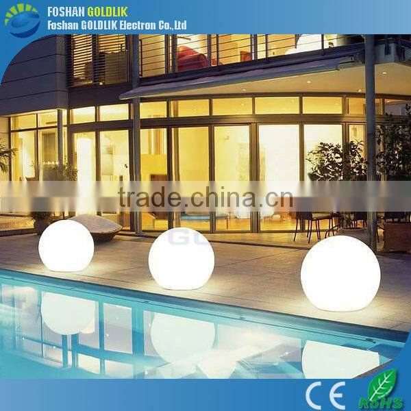 ornamental outdoor christmas led light ball with fashion design and multi color GKB-025RT