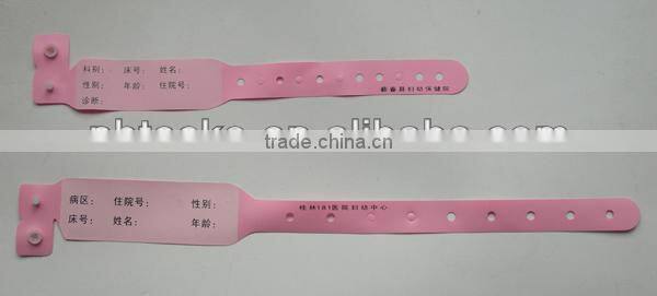 Disposable wrist bands