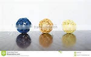 colorful wicker egg for pet playing