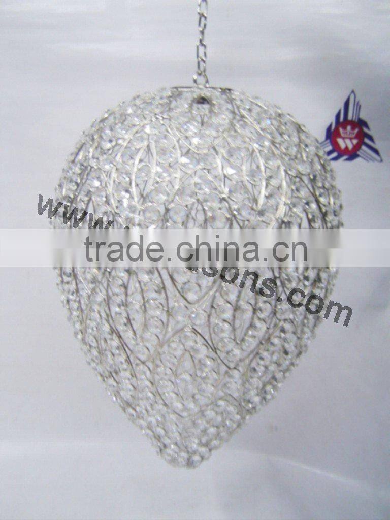 Party use decor crystal votive candle holder