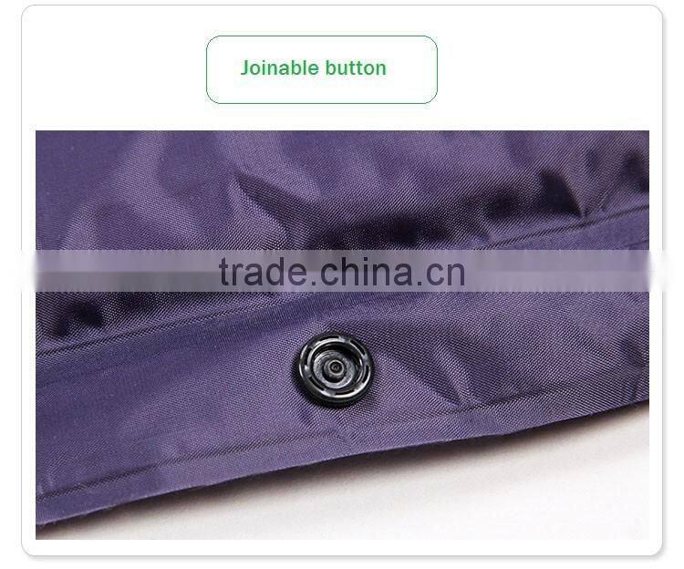 Outdoor air self-inflatable sleeping mat