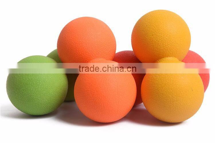 Peanut Shape Massage Ball, Double Lacrosse Ball Deep Tissue Double Rubber Lacrosse Ball Body Massage Peanut Ball