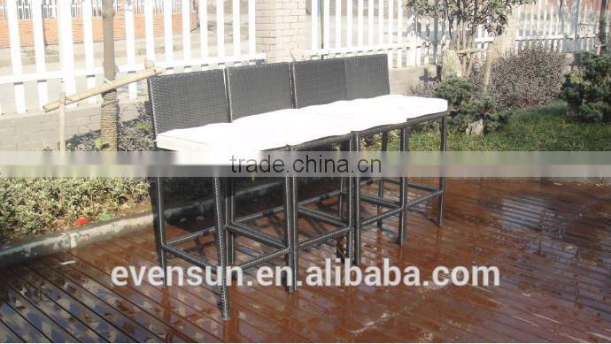 Outdoor Rattan Bistro Set