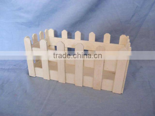 decorative wooden flower pots,wooden crate wholesale