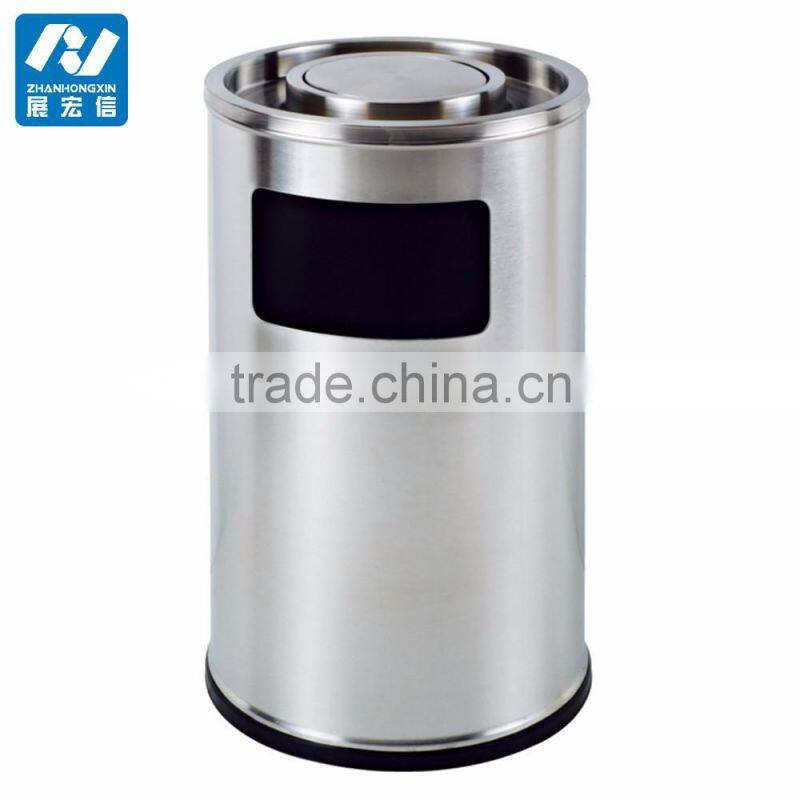 Indoor stainless steel ashtray stand