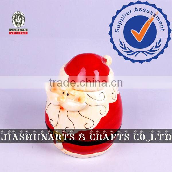 Santa Claus Ceramic Decorative Storage Boxes