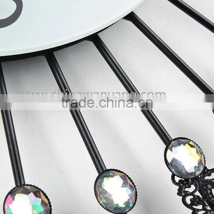 Custom Good Quality Lower Price Crystal Clear Design Wall Clock