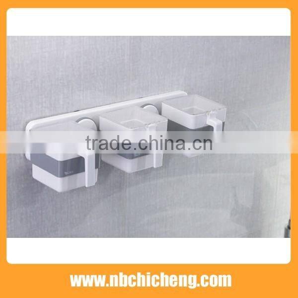 Bath storage holder plastic shower rack wall mounted storage rack