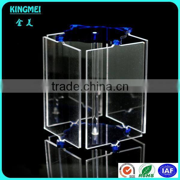 KM-VP04B Acrylic Rotating Photo Frame;Acrylic Picture Frame;Acrylic Photo Stand
